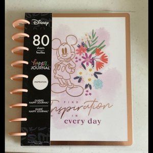 Disney Mickey & Minnie Floral Find Inspiration Classic Guided Journal